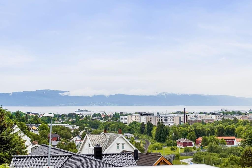 Adorable 1-Bedroom Apartment With A Fantastic View - Free Parking Trondheim Buitenkant foto